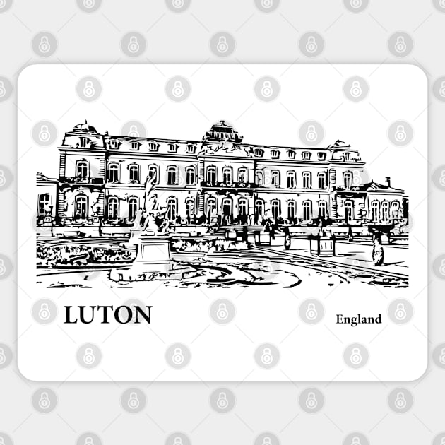 Luton England Sticker by Lakeric